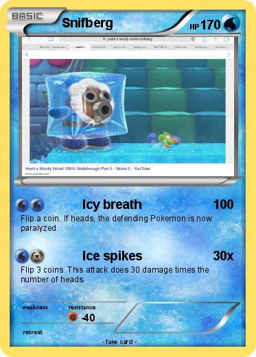 Pokemon Snifberg