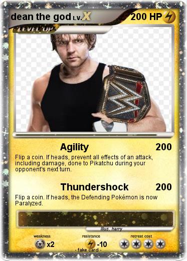 Pokemon dean the god