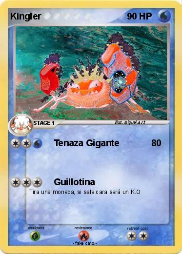 Pokemon Kingler