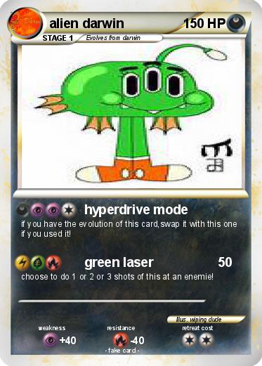 Pokemon alien darwin