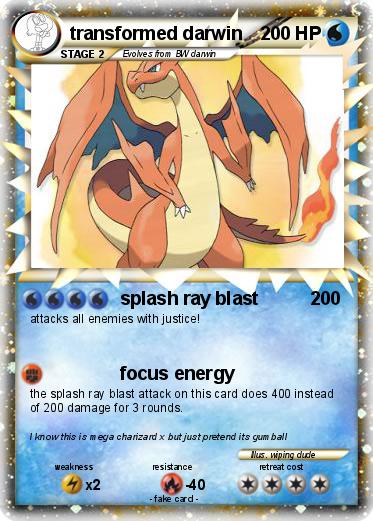 Pokemon transformed darwin