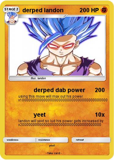Pokemon derped landon