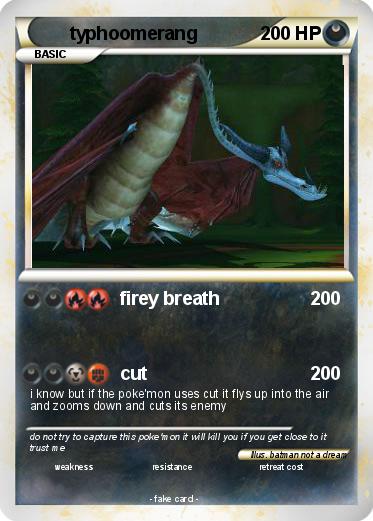 Pokemon typhoomerang