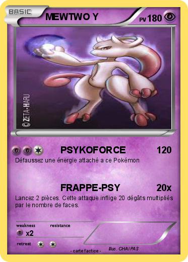 Pokemon MEWTWO Y