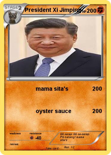 Pokemon President Xi Jimping