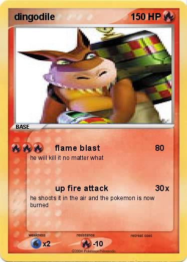 Pokemon dingodile