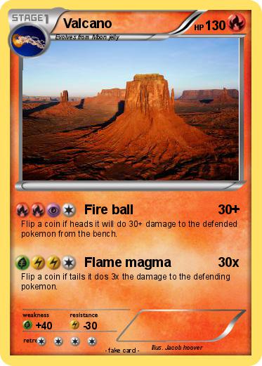 Pokemon Valcano