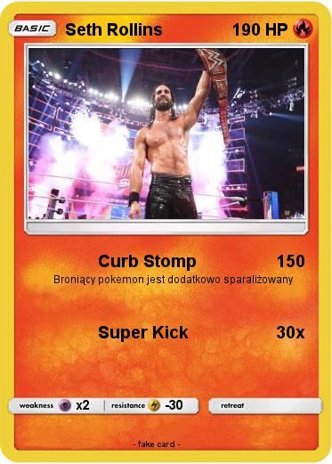 Pokemon Seth Rollins