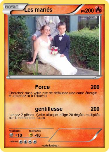 Pokemon Les mariés