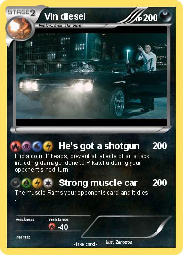 Pokemon Vin diesel