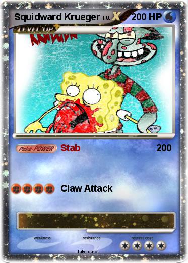 Pokemon Squidward Krueger
