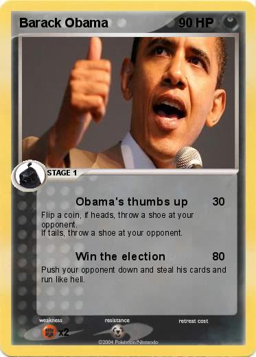 Pokemon Barack Obama