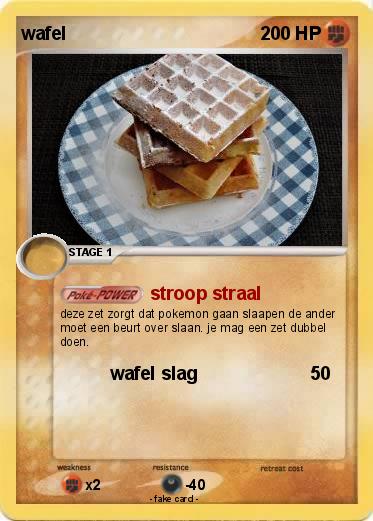 Pokemon wafel