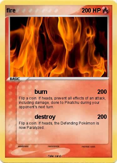 Pokemon fire