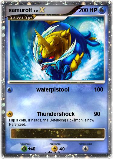 Pokemon samurott