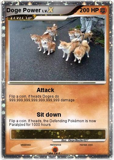 Pokemon Doge Power