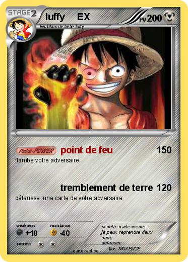 Pokemon luffy     EX