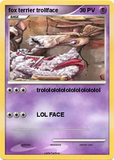 Pokemon fox terrier trollface
