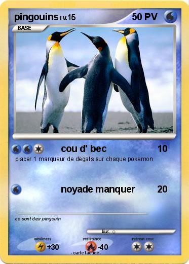 Pokemon pingouins