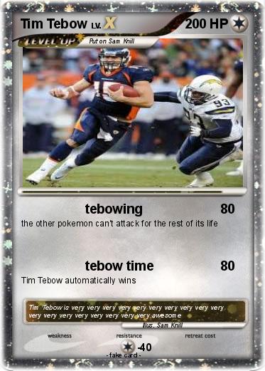Pokemon Tim Tebow