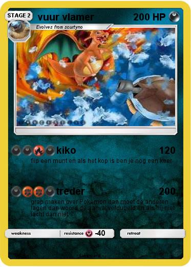 Pokemon vuur vlamer
