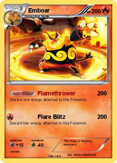 Pokemon Emboar