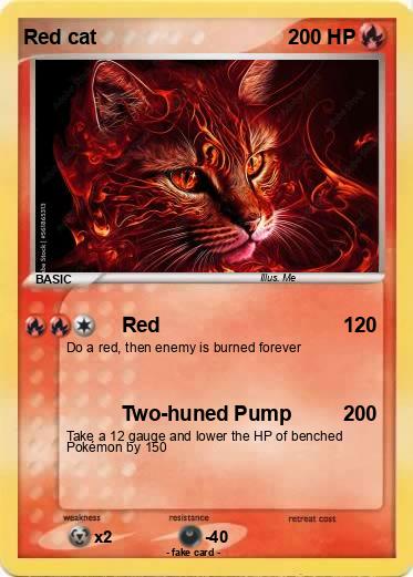 Pokemon Red cat