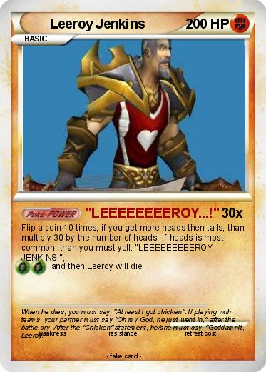 Pokemon Leeroy Jenkins