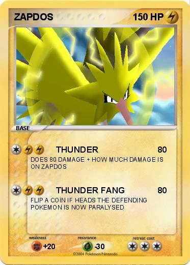 Pokemon ZAPDOS