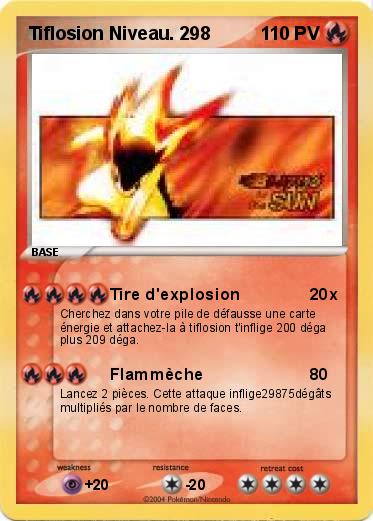 Pokemon Tiflosion Niveau. 298