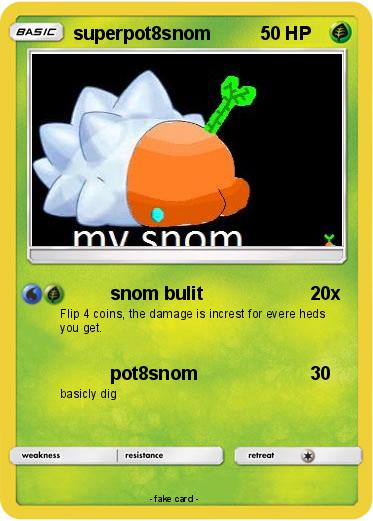 Pokemon superpot8snom