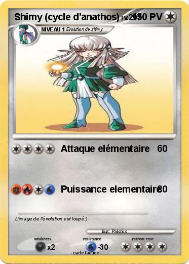 Pokemon Shimy (cycle d'anathos)