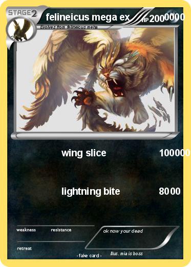 Pokemon felineicus mega ex             0000