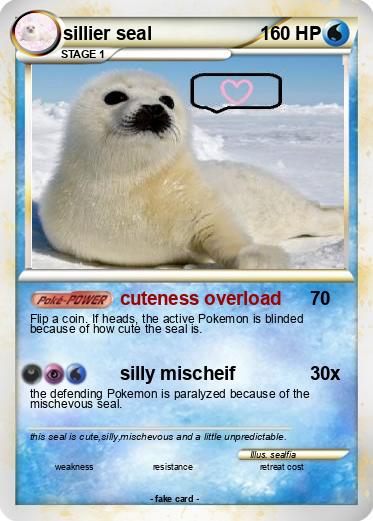 Pokemon sillier seal
