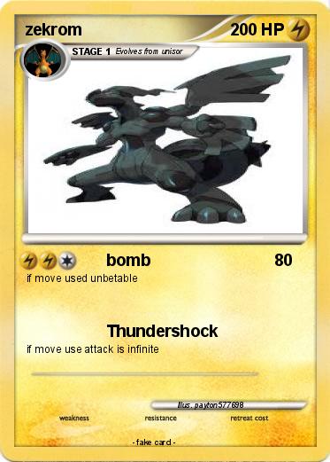 Pokemon zekrom