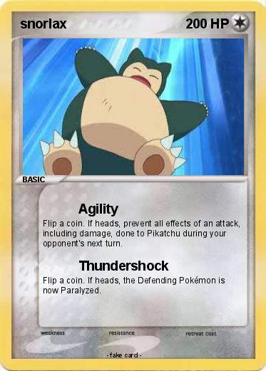 Pokemon snorlax