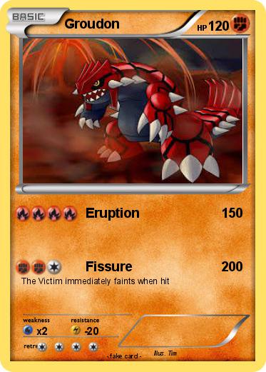 Pokemon Groudon