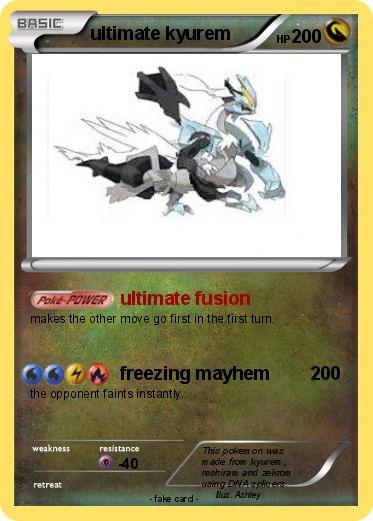 Pokemon ultimate kyurem