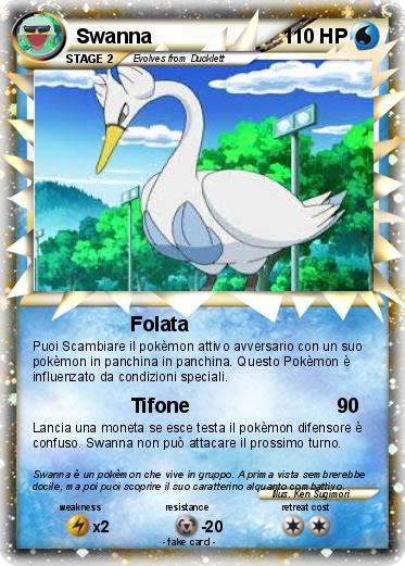 Pokemon Swanna