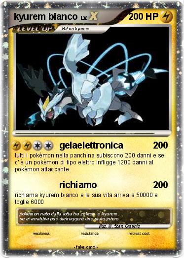 Pokemon kyurem bianco