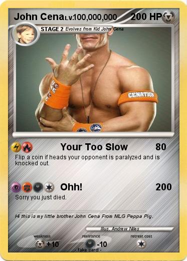 Pokemon John Cena