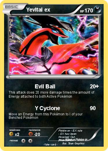 Pokemon Yevltal ex
