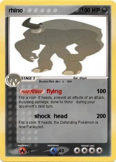 Pokemon rhino