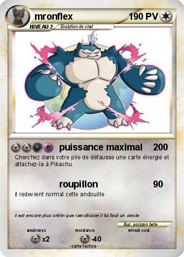 Pokemon mronflex