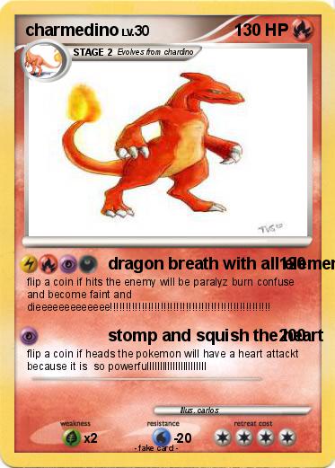 Pokemon charmedino