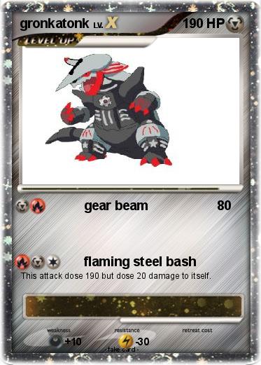 Pokemon gronkatonk
