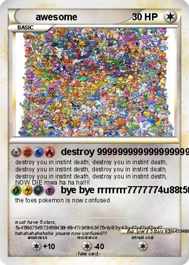 Pokemon awesome