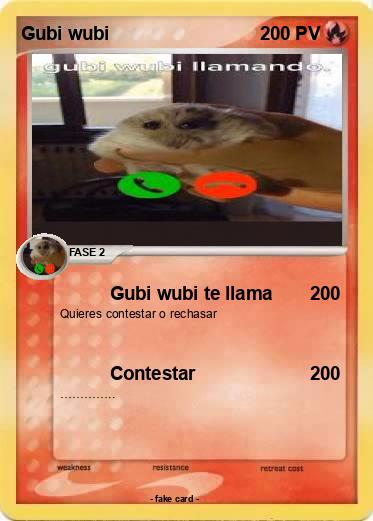 Pokemon Gubi wubi