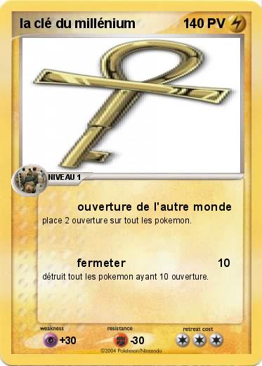 Pokemon la clé du millénium