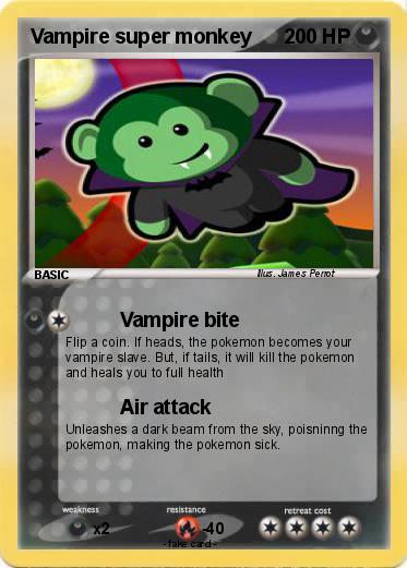 Pokemon Vampire super monkey